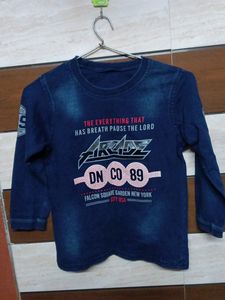 Jeans Tee Shirt Set