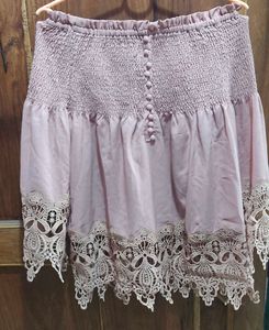 Off Shoulder Blouse with Lace