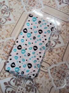 Trendy Lips Print Dupatta/Scarf(not Used)