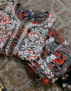 Printed Lucknowi Plazopair