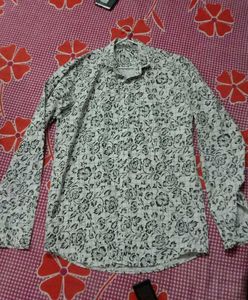 men's floral print Shirt