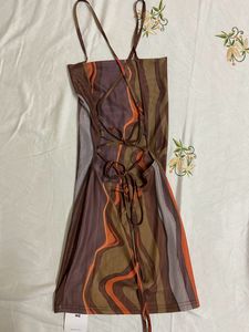 Newme Bodycon Abstract Dress