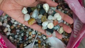 Colour full stones, marbel and gravels...