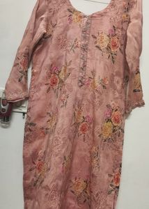 Kurta And Palazzo With Dupatta