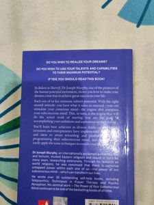 Believe In Yourself By Dr Joseph murphy