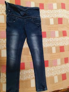 Navy Blue High Waist Jeans