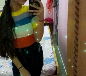 Multicolour Crop Top