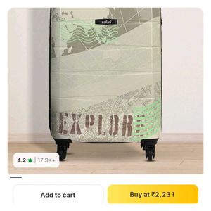 Safari &#39;Explore&#39; Travel Trolley Bag
