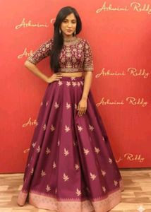 Elegant Maroon Banarasi Silk Saree