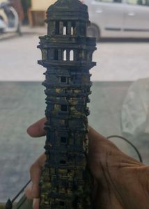 vintage brassTemple Showpiece with Lights