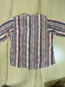 Striped Button Down Shirt