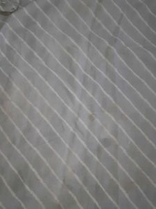 Striped light gray kurta. 1,2 time used.