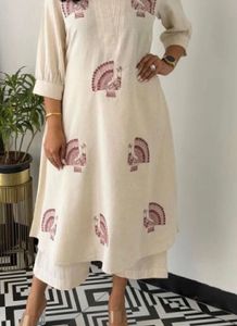 Elegant Printed Kurta Set