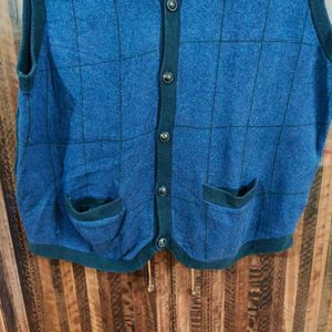 Chaps Solid Cardigan - Chest 48