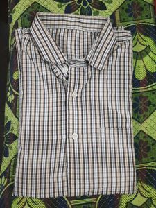 men&#39;s casual check shirt