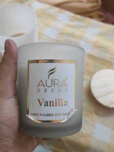 Aura Decor Vanilla Candle