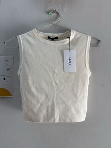 White Crop Top