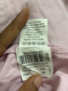 Annabelle Pink Shirt Top Size M
