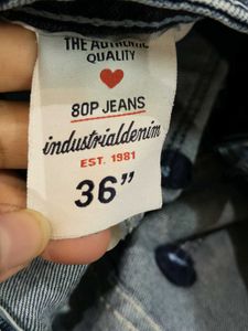 Distressed Dark Wash Denim Jeans
