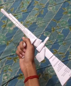 Ak 47 Handmade Origami Toy For Kids