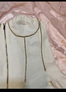 White Corset Top