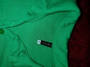 Green Sleeveless Polo Top