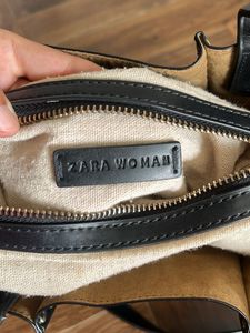 Zara Black Tote Bag