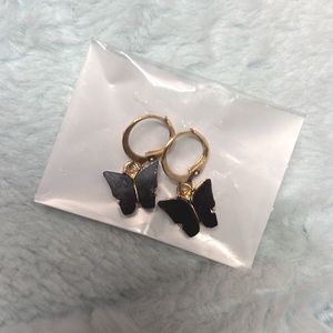 Butterfly Drop Earrings