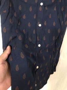 NAVY BLUE SHIRT WOMAN