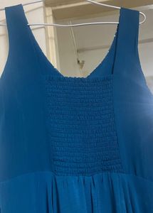 Elegant Teal Maxi Dress