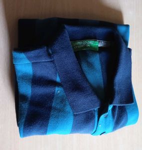 Striped Polo T-Shirt