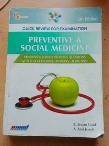 PSM/COMMUNITY MEDICINE/SPM TEXTBOOK