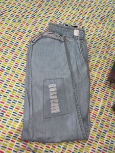 Light Wash Distressed Jeans