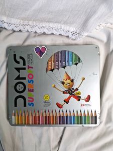 Domes Supersoft Color Pencil Set Of 24