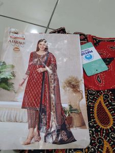 Ready To Wear Dress. Xl Ajrak Print