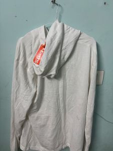 Superdry White Hoodie