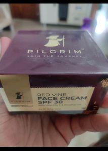 New Pilgrim Red Wine Face cream