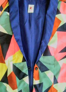 Athena Printed Blazer