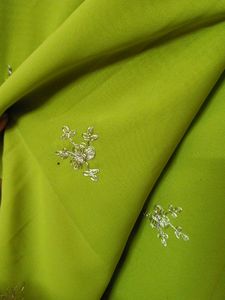 Neon Colour Saree