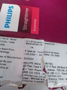 Philips Straightener