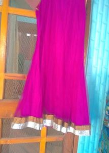 Elegant Pink &amp; Gold Embellished Kurta