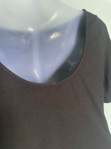 Black Short Sleeve Top