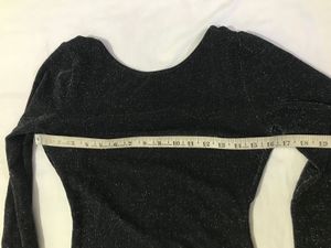 Black With Shimmers Party Wear Bust 34-38