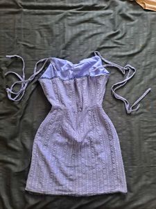 Lilac Mini Dress