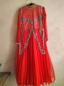 Heavy Red Gown