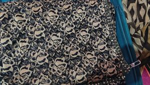 beautiful women net saree