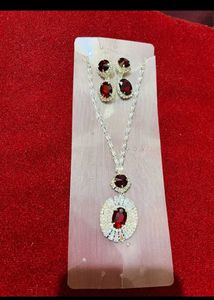 Elegant Necklace &amp; Earring Set new wdt tag
