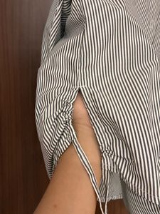 Striped Button-Down Shirt