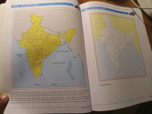 Class X Map Practice Book