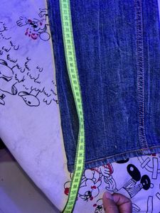 Blue Denim Jeans(Vintage Style)